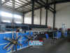 PVC/PE single wall corrugated pipe machine