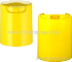 Non spill custom plastic bottle cap standard flip top cap for cosmetic