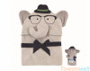 Toddler Towels Lint Free Ultra Soft Durable Scratch-Free 82*82cm