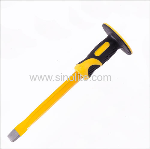Cold Chisel Flat 20x300mm with Bi-Material Hand Guard