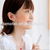 low price disposable airlines earphones with good quality