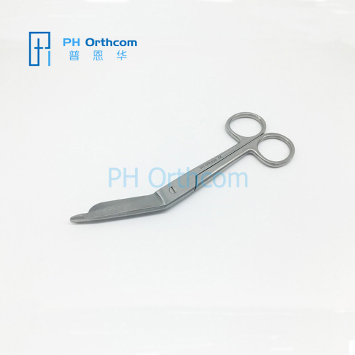 Lister Bandage Scissors 140mm Small Animal Surgical Instruments Orthopedic Instrument General Instrument for Veterinary