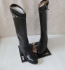 Ladies clip on boots