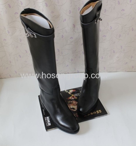 Ladies clip on boots