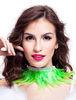 9 Colors Feather Dance Costumes Fabulous Feather Chocker Necklace Accessories