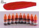 Safety Eternal Makeup Tattoo Ink Fuchsia For Permanent Makeup