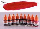 Safety Eternal Makeup Tattoo Ink Fuchsia For Permanent Makeup