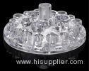 Transparent Disposable Hygienic Products Oval Acrylic Tattoo Ink Cap Holder