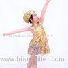 Adult Jazz Dance Wear Full Sequin Halter Neck Dress With Matching Hat