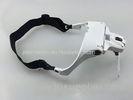 Plastic Adjustable Led Headband Magnifier 6x With Light Acrylic Interconvertible Lens