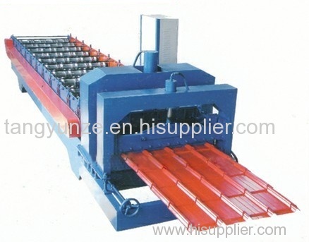 Tile roll forming machine