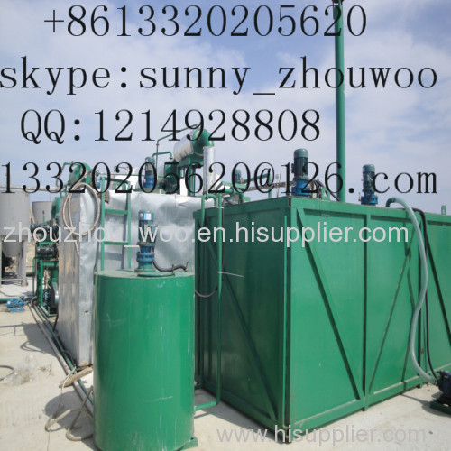 Vacuum Distillation Base Oil Waste Engine Motor Oil Recycle/Refine Machine