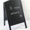 Wood Black Sliding Chalkboard