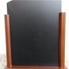 Wood Frame Black Color Stand