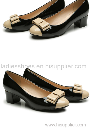 Patent Leather women flat fashion shoes