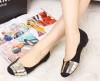 Lady fashion flat dress shoes with sequin