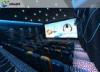 Huge Funny 5D Theater System Outside Cabin Hydraulic Dynamic System