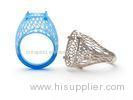 Plastic / Metal Rings 3D Printing Rapid Prototype 3D Printed Jewelry
