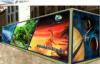 Mobile 6D Movie Theater Simulator With Audio /Broadcast System And Polarized Glasses