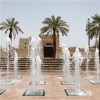 Decorative outdoor land dry beautiful fountain