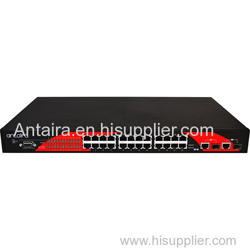 LNP-2602GN 26-Port Rackmount Industrial PoE Ethernet Switch