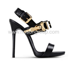 Women sling back high heel dress sandals