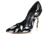 Special wave heel fashion dress shoes