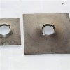 Customized 12mm Thick Carbon Steel Metal Stamping Parts Domed And Flat Mining Bear Plates
