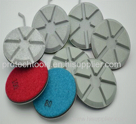 Ceramic bond grinding pad