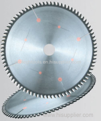 TCT saw blade for cutting non-ferrous matels