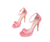 Ladies ankle strap stiletto heel shoes