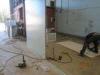 Walk In Spray Booth Paint Mixing Room Pre-Filter / Fibreglass Filter Purification System