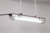 stainless steel IP65 suspended or surface mounted tri-proof light