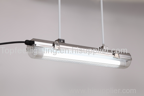 stainless steel IP65 suspended or surface mounted tri-proof light
