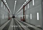 Roller Shutter Door Truck Vehicle Paint Booth Downdraft With Working Platform