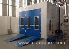 Water Curtain Paint Spray Booth With Drying Oven Diesel Burner Heating Turbo Fan