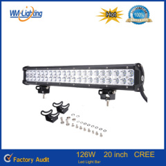 20inch 126W led light bar Cree