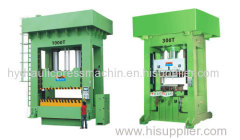 Frame Precision Hydraulic Molding Machine for auto parts sink deep drawing products