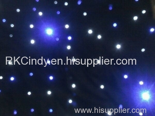 led star light curtain for stage backdrops