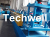 Manual Decoiler Rolling Shutter Door Forming Machine For 13 Forming Stations