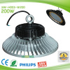 Hot Selling 130lm/w UFO led high bay 200watts with Mean Well Driver