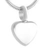 Engravable Blank Heart Cremation Charm