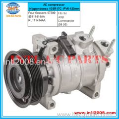 Four Seasons 97399 AC compressor Nippondenso 10SR17C -PV6-120mm