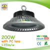 Factory price 120W 130lm/w IP65 high lumen LED high bay lights with lens