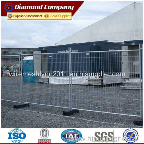 Hot-dipped Galvanized after welding High Security Temporary Fence