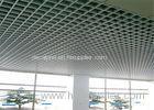 Na-View Powder Coating Open Cell Ceiling Square Shape For Airports