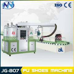 PU slipper making pouring machine