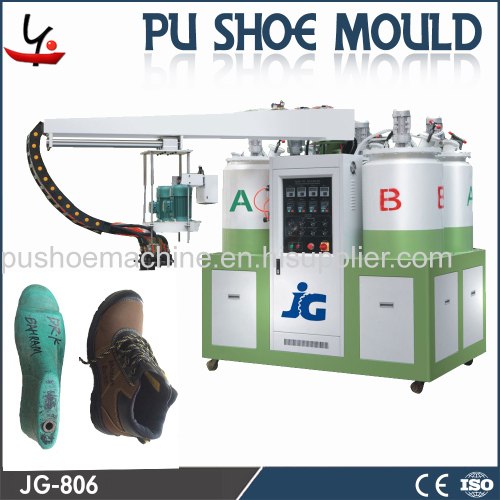 JG brand PU Shoemaking machine