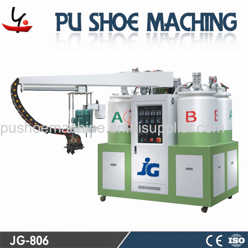 PU shoe injection machine for sandals