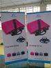 Adjustable X Stand Banners Pvc Film With Grommets Long Life Printed 32